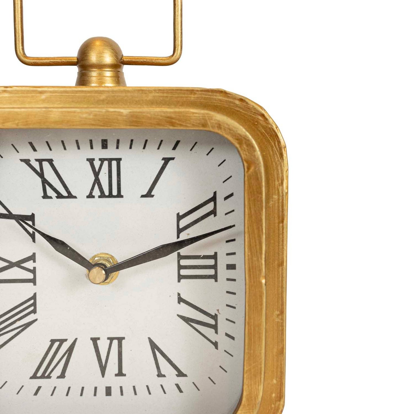 Brass Tabletop Clock
