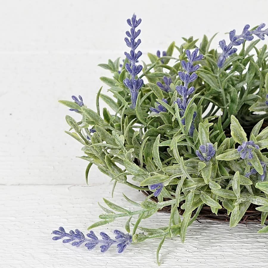 English Lavender Wreath 8"