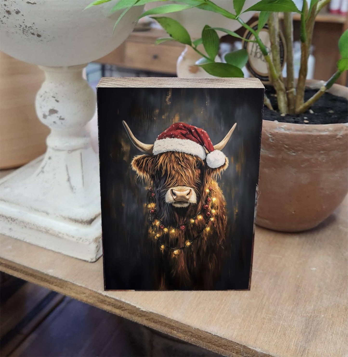 Christmas Highland Block