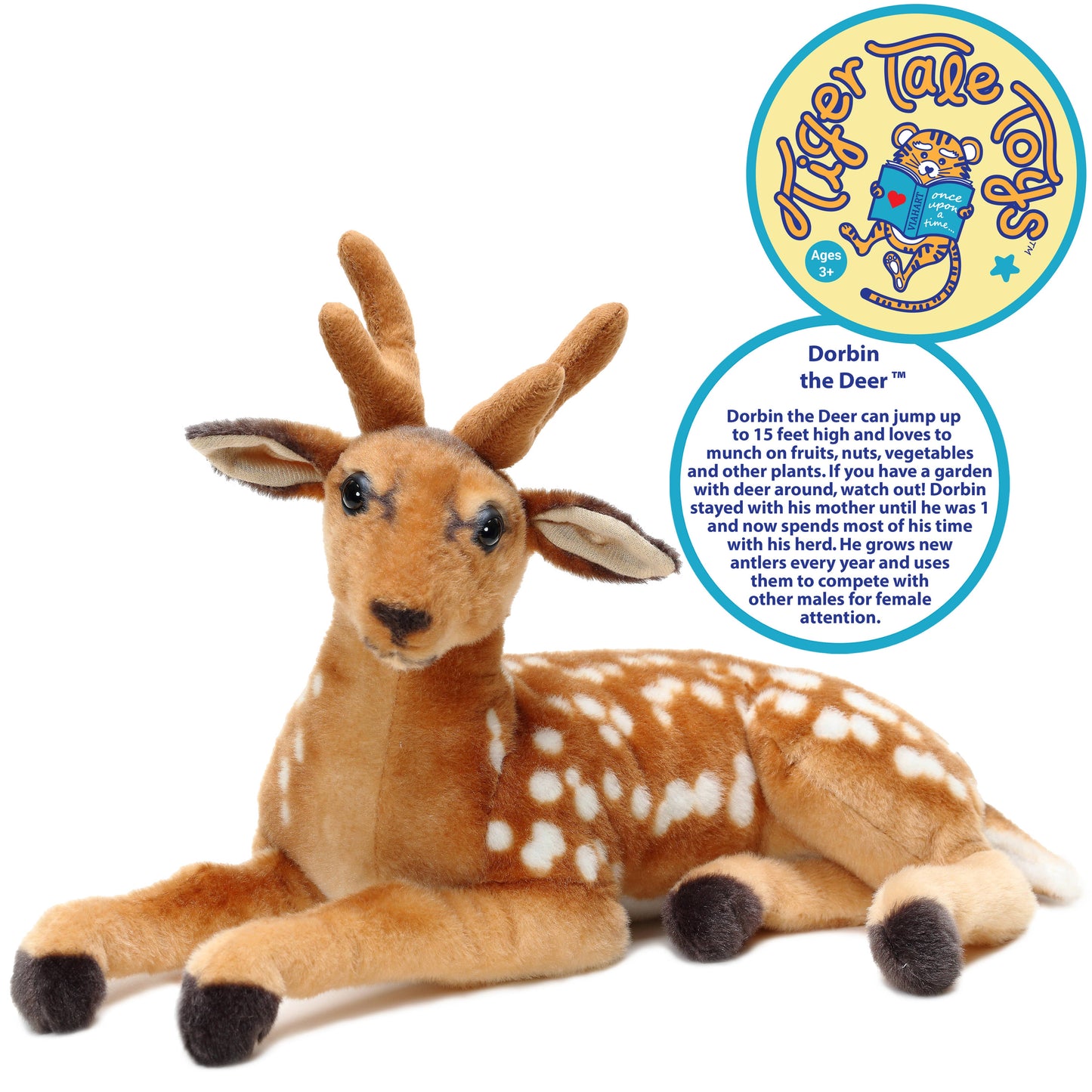 Dorbin The Deer | 21 Inch Stuffed Animal Plush