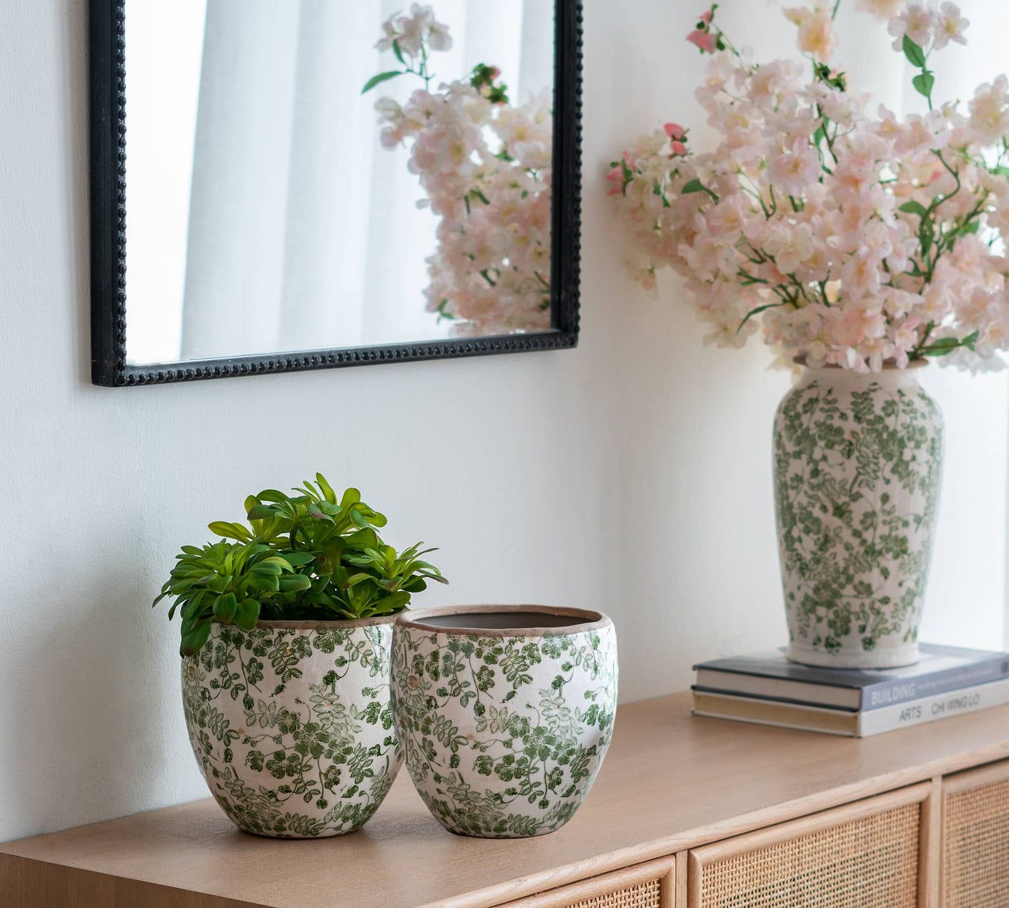 Sage Blossom Planter - Small