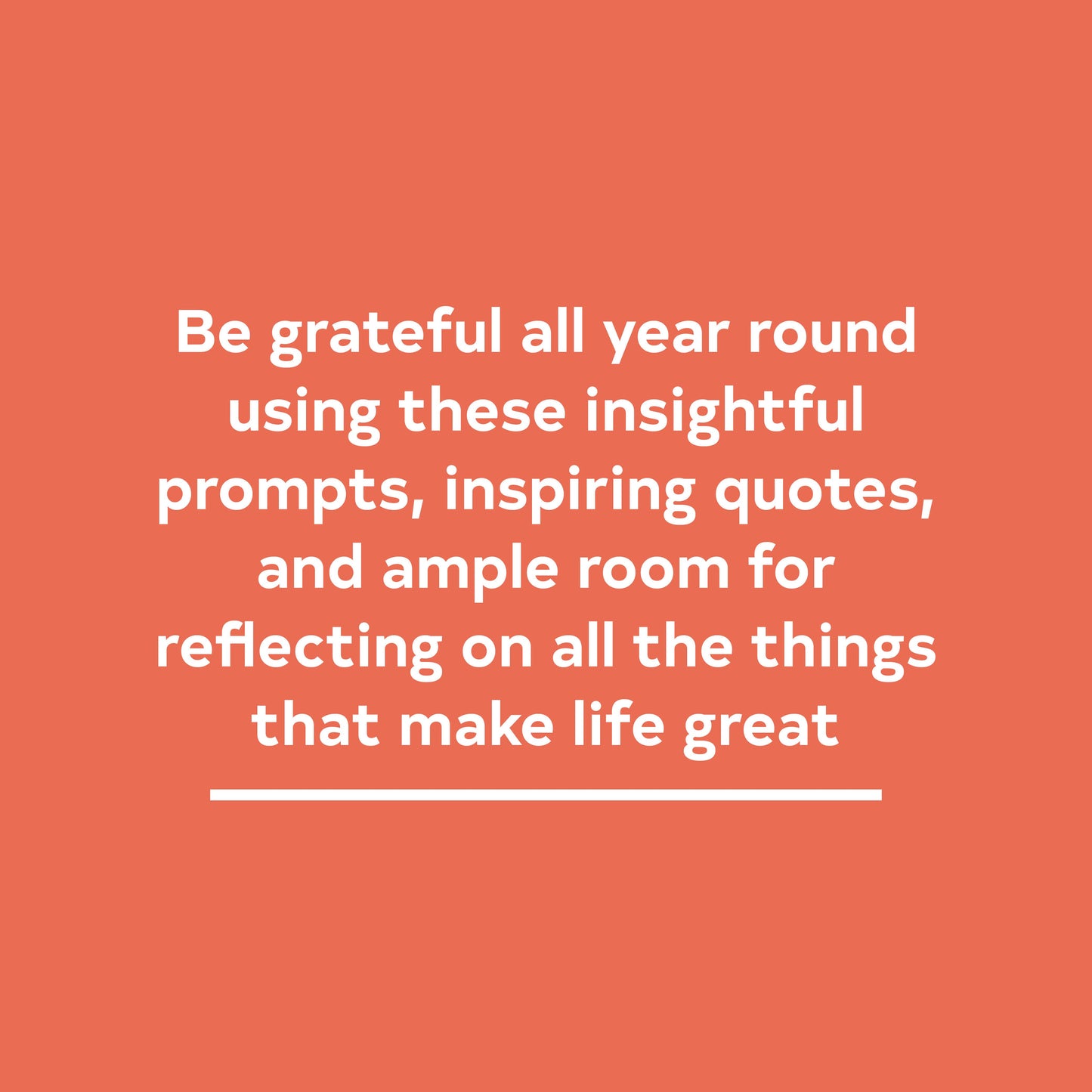 Gratitude