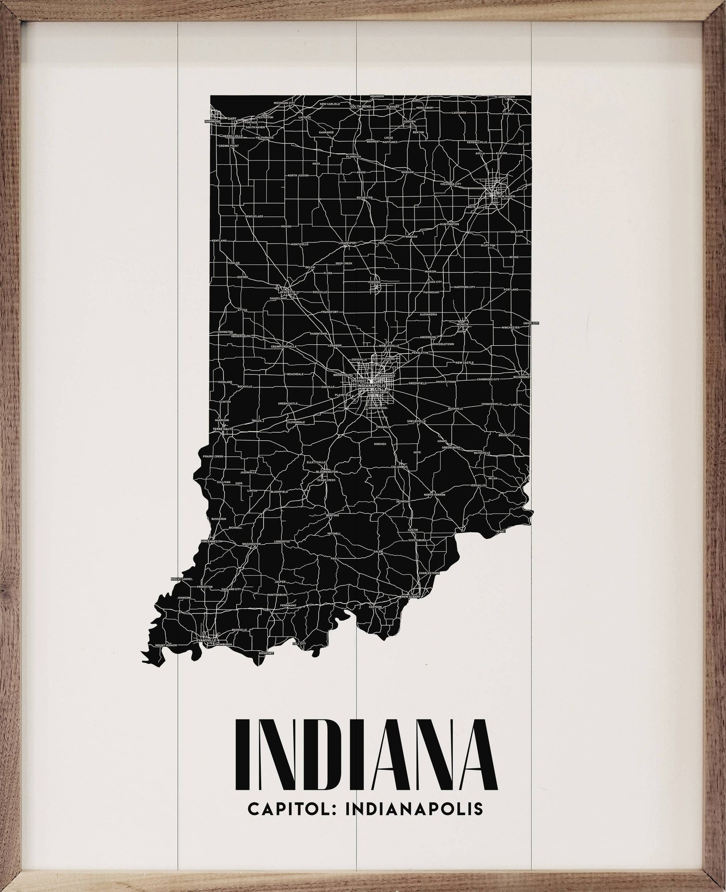 Indiana State Print