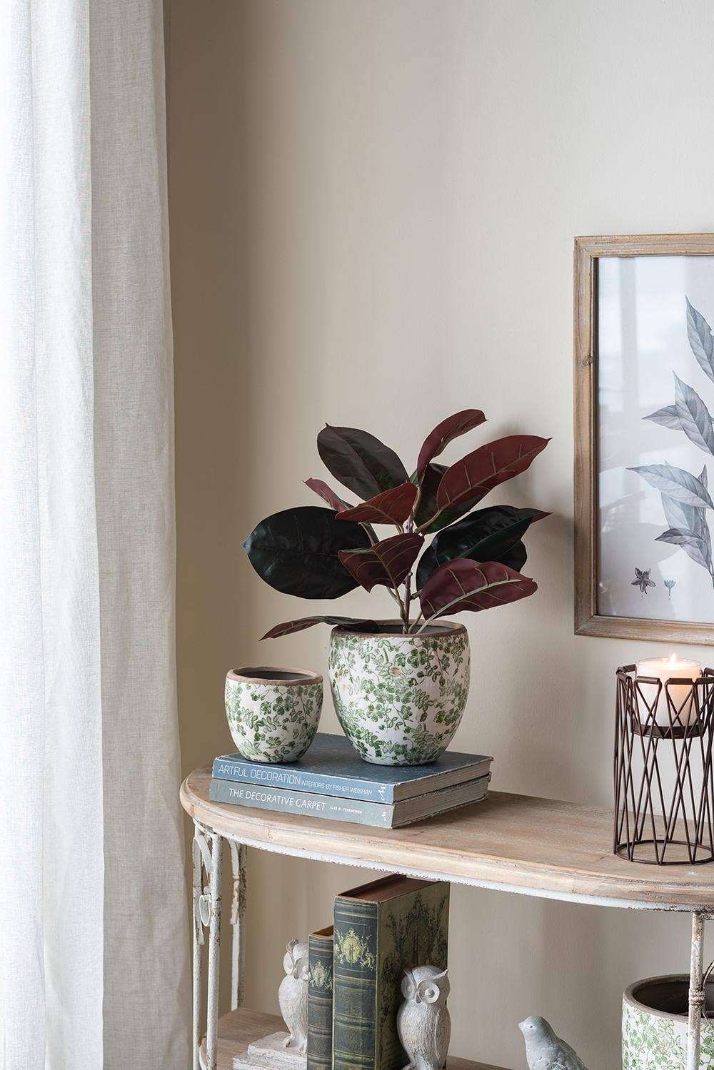 Sage Blossom Planter - Small