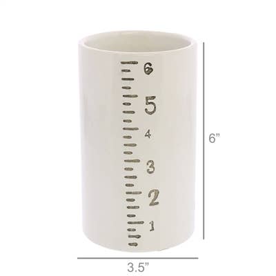 Ruled Cylinders Vase