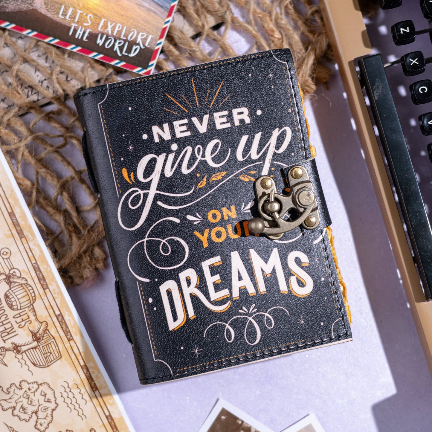 Never Give Up Journal