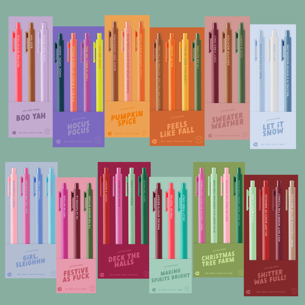 NEW! Seasonal Jotter Sets