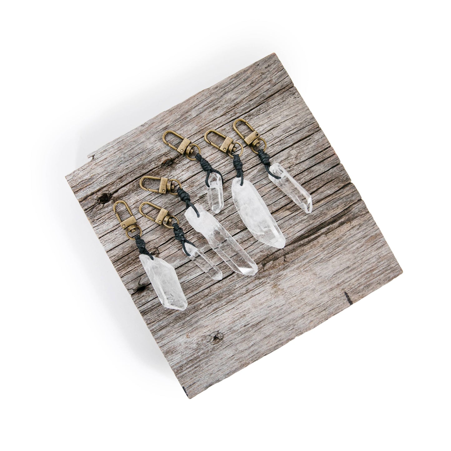 Crystal Point Keychain - Set of 24