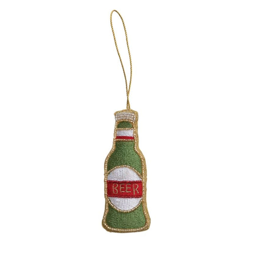 Beer Bottle Ornament