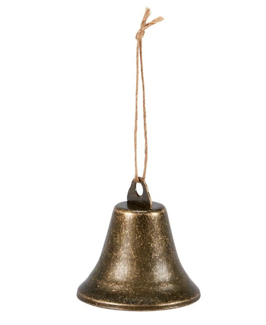 Vintage Style Metal Bell Ornament