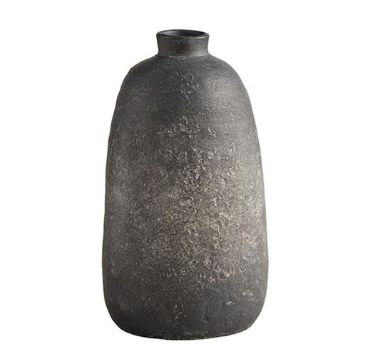 Rustic Black Vase
