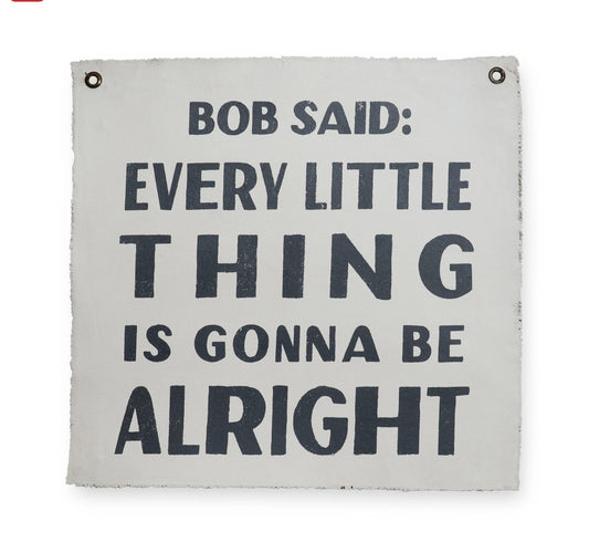 Bob Said - Hand Painted Wall Tapestry