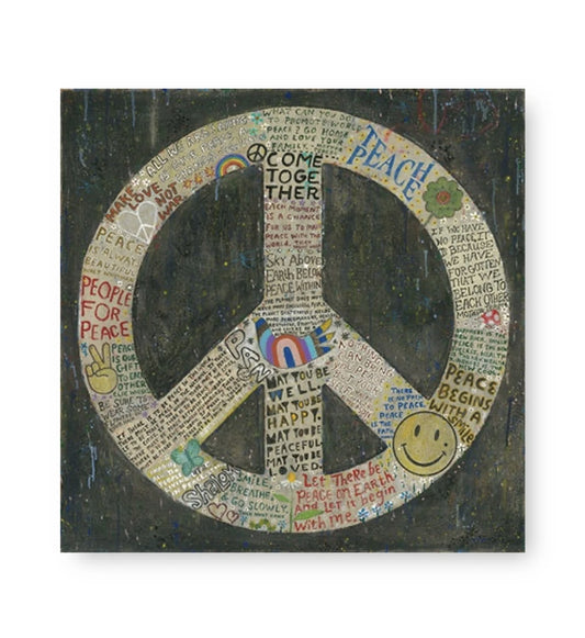 Choose Peace Art Tile