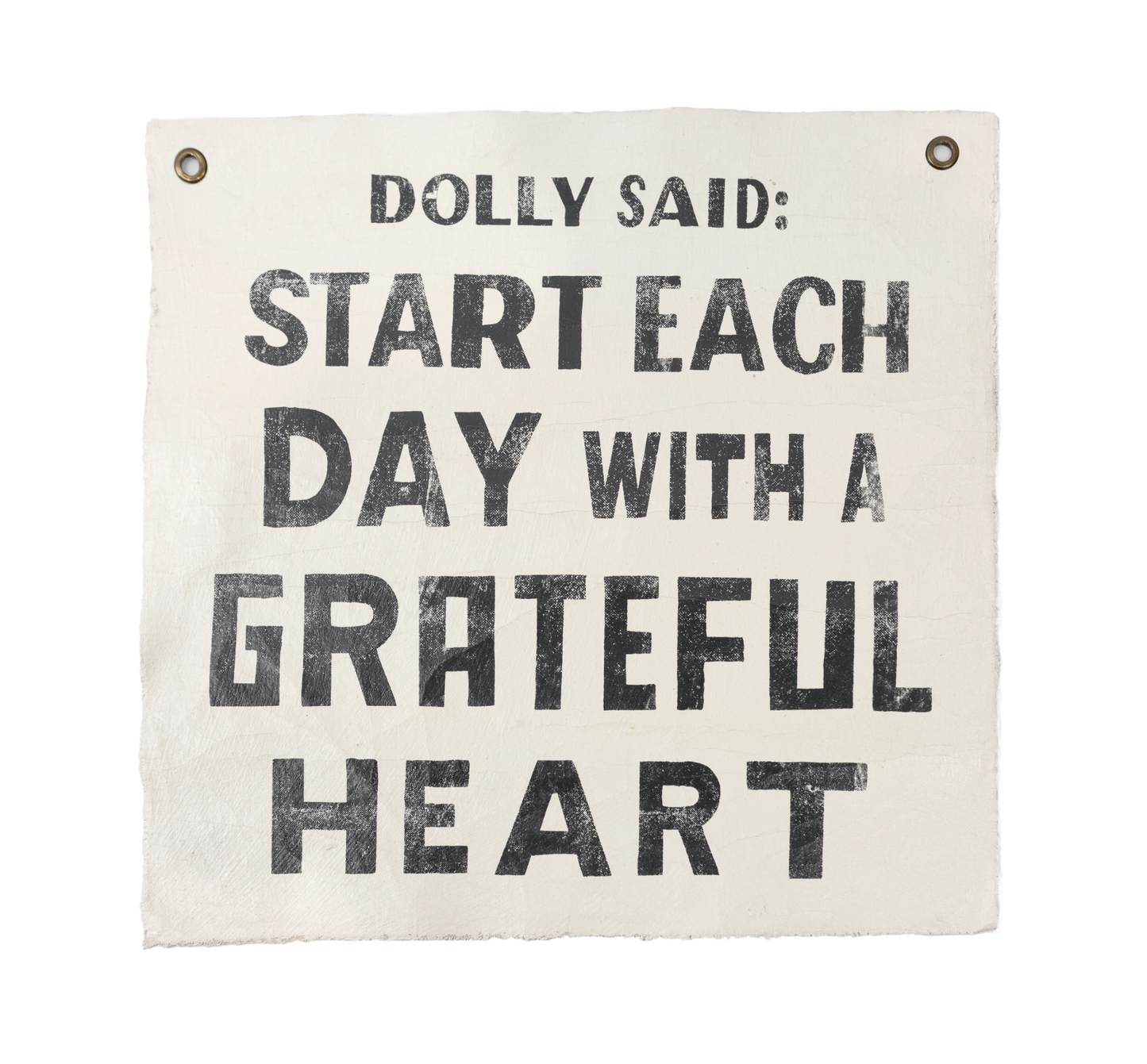 Dolly Said - Hand Painted Wall Tapestry