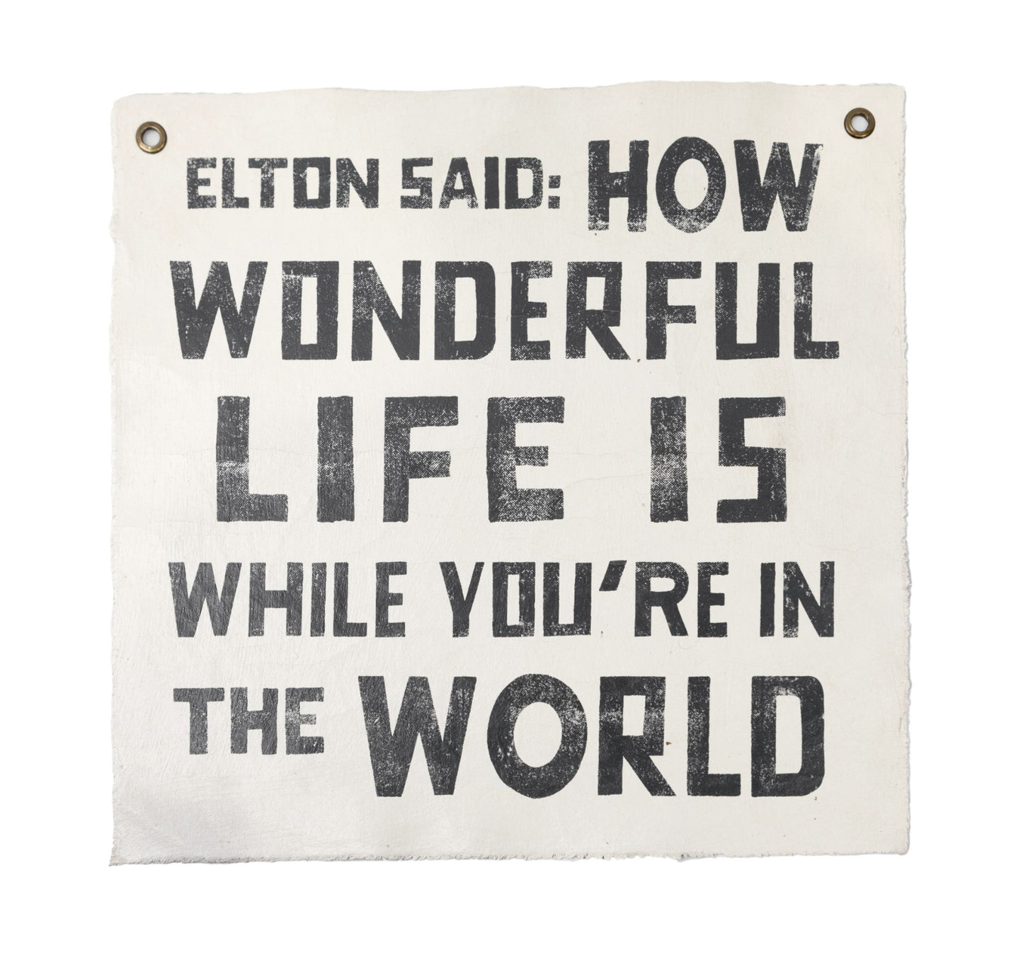 Elton Said - Hand Painted Wall Tapestry