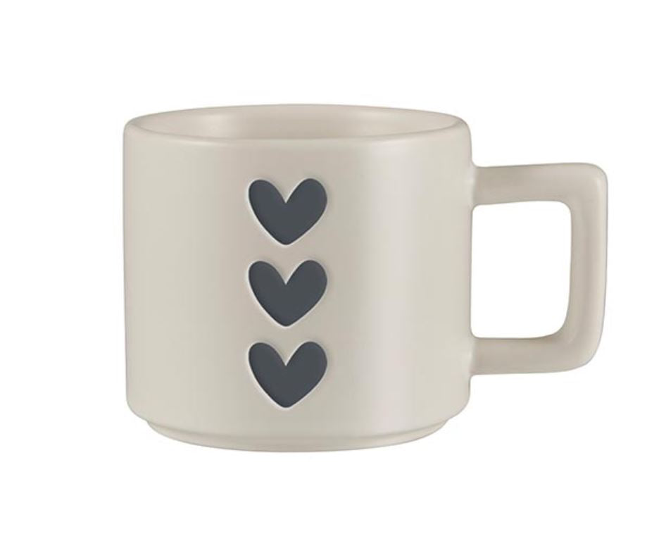 Hearts Espresso Mug