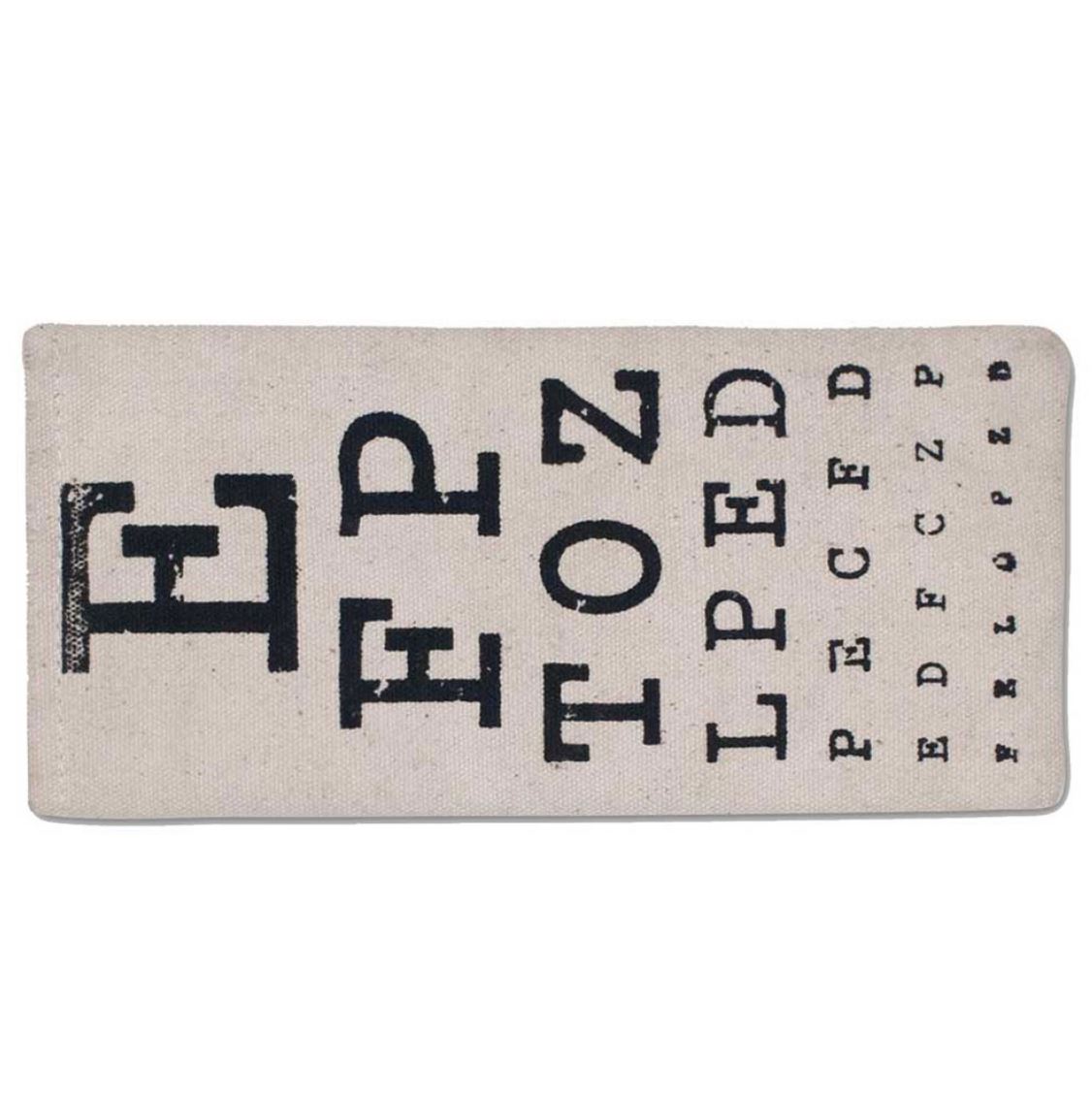 Eyeglasses Case - Eye Chart