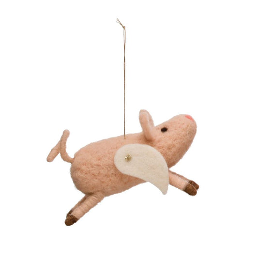 Flying Pig Ornament