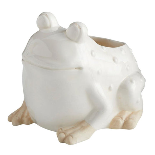Ceramic Frog Planter