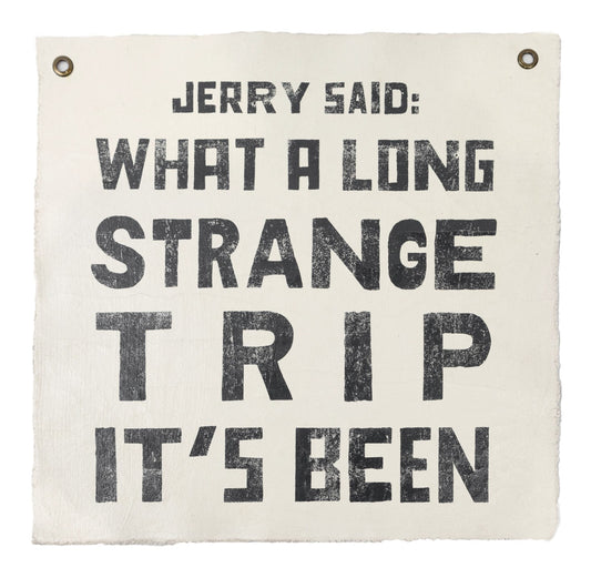 Jerry Said - Hand Painted Wall Tapestry