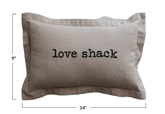 Love Shack Lumbar Pillow