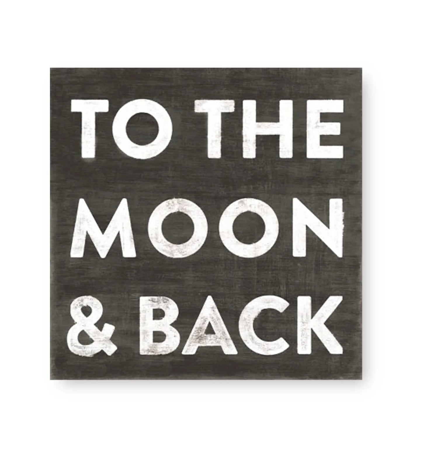 To The Moon and Back Art Tile