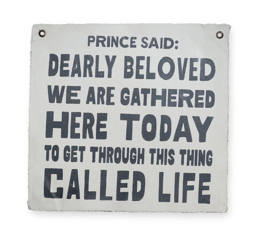 Prince Said - Hand Painted Wall Tapestry