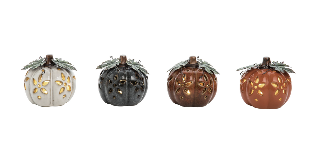 Light Up Mini Pumpkin