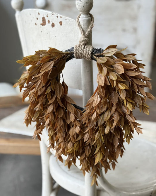 Sienna Hollow Hanging Wreath 13.5"