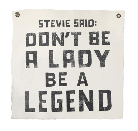 Stevie Said - Hand Painted Wall Tapestry