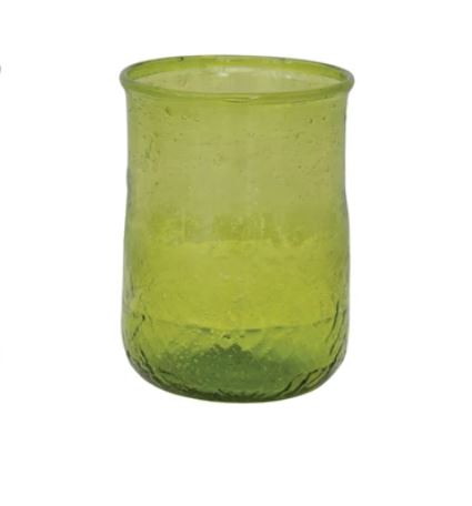 10 oz. Hand-Blown Drinking Glass/Votive Holder