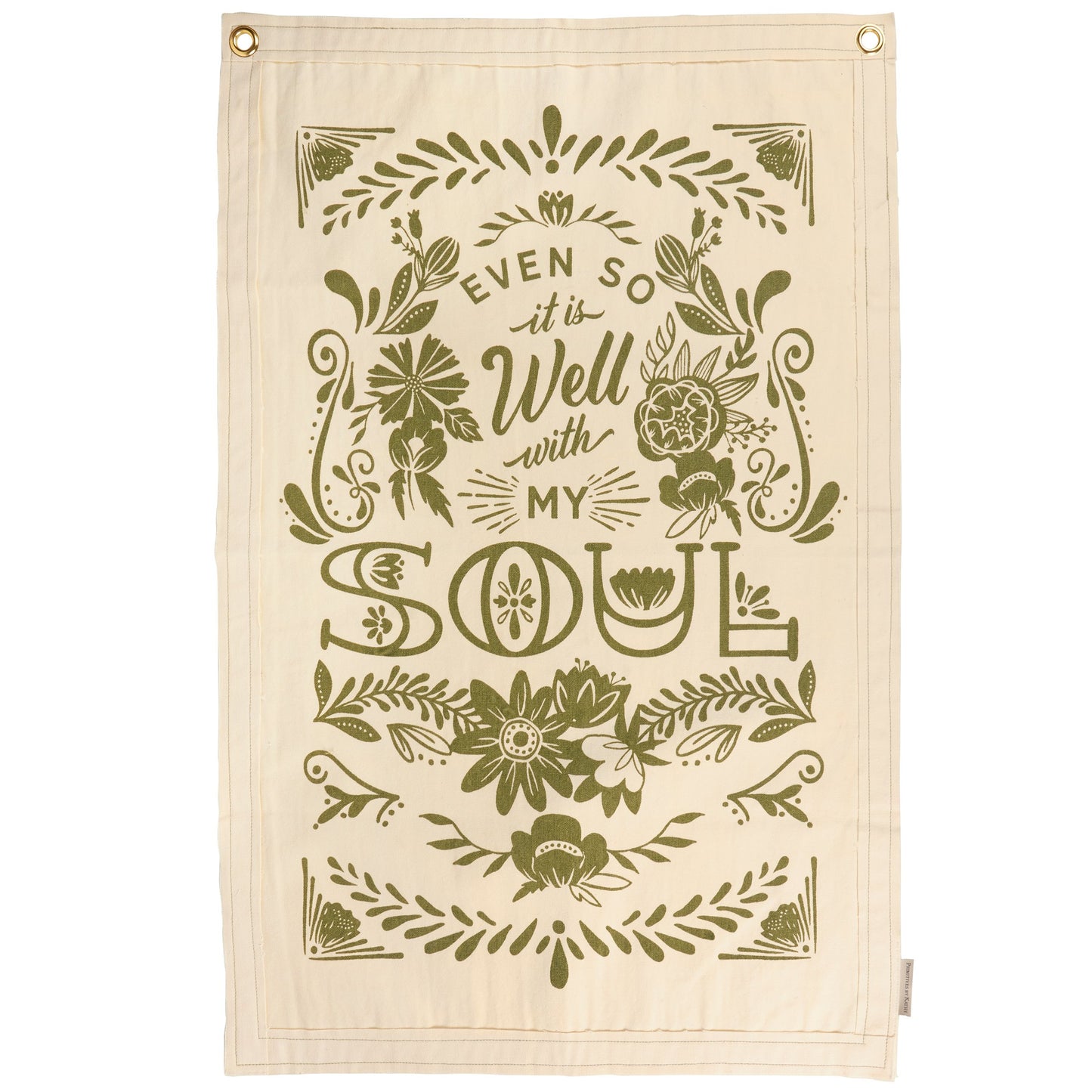 Well With My Soul Tapestry Banner