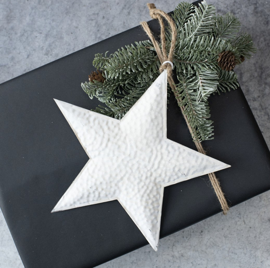 10.5 inch Metal Star Ornament