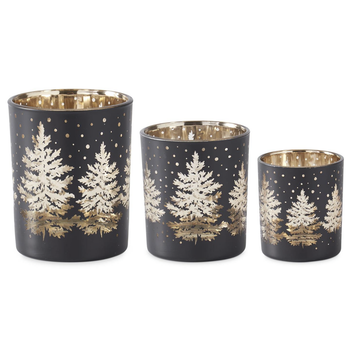 Winter Scene Candle Holder