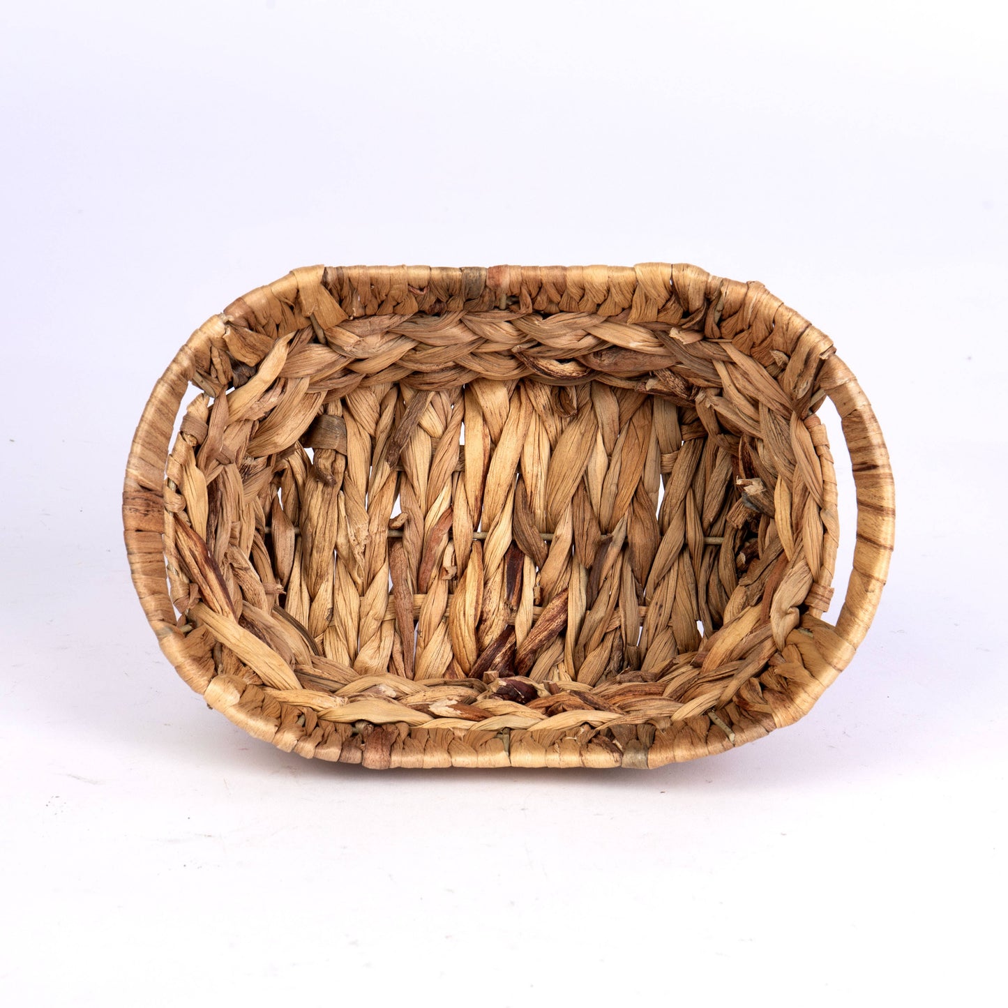 Natural Hyacinth Tub w/Wire Frame