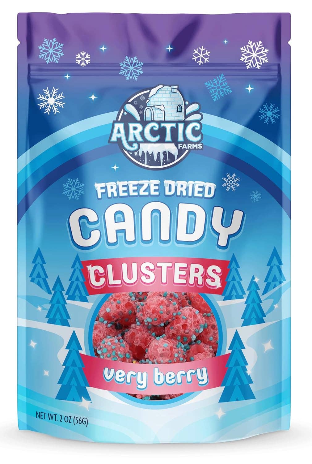 Arctic Farms Freeze Dried Candy Gummy Clusters