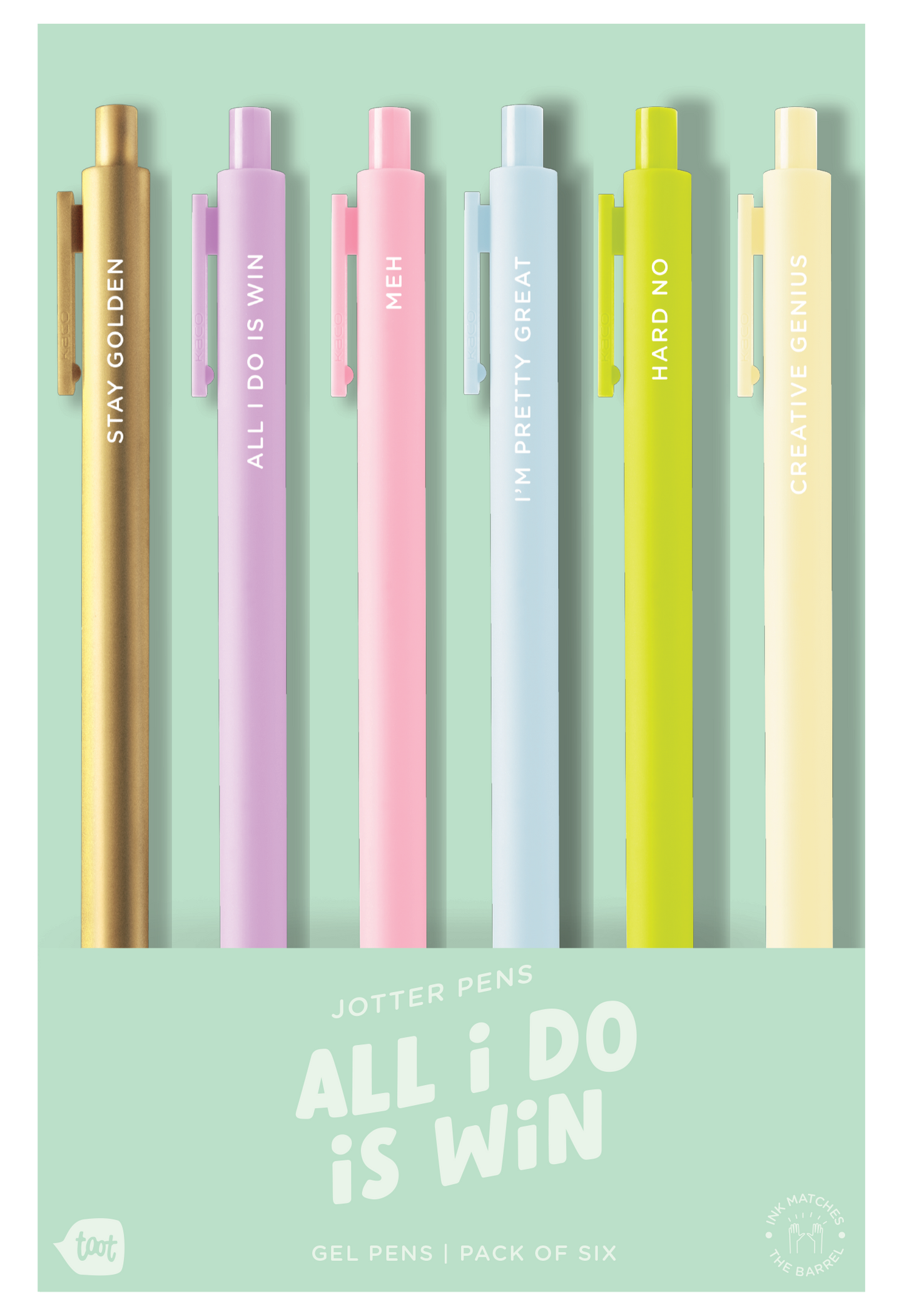 Jotter Sets - 6 pack (Top Sellers!!)