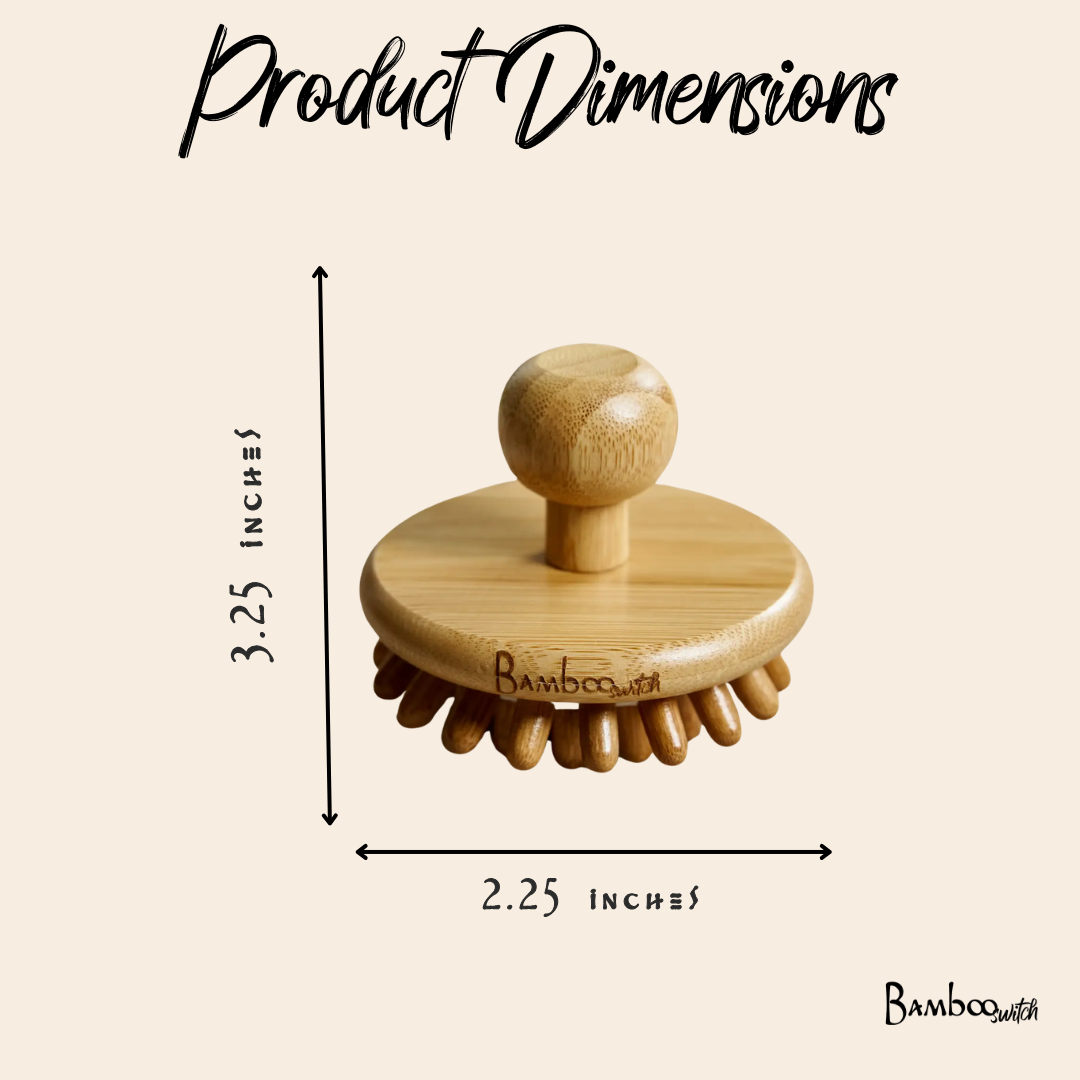 Bamboo Stimulating Scalp Massager | Faire Market Bestseller