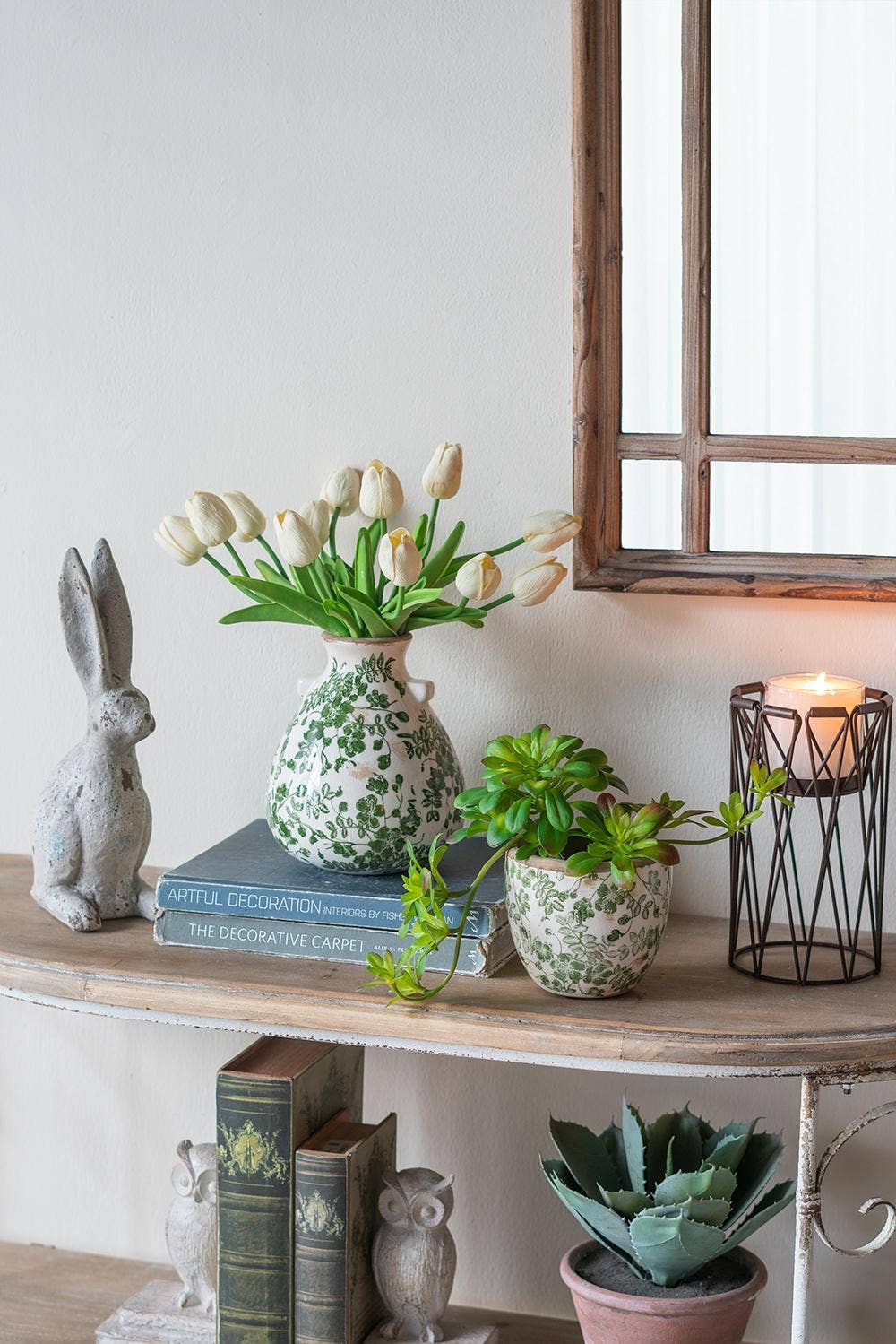 Sage Blossom Planter - Small