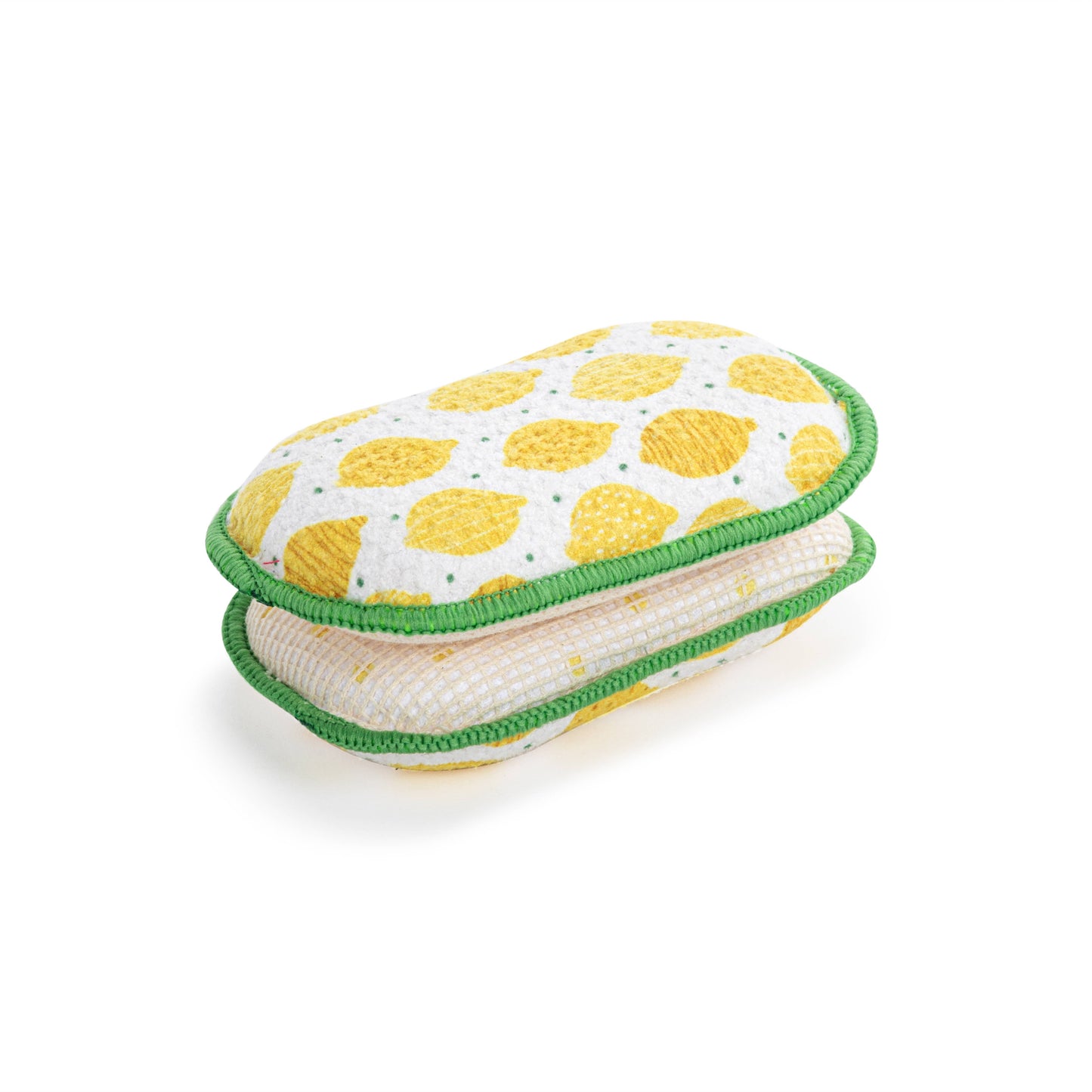 Lemons Absorbent Reversible Sponges Set of 2 - 3x5in