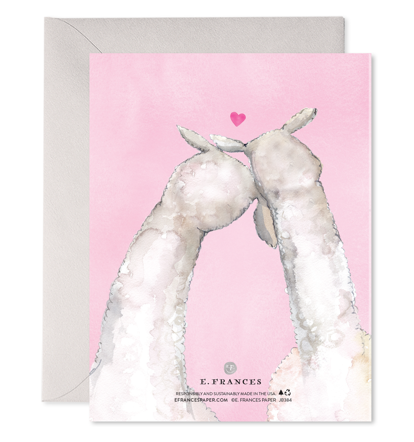 Llama Love | Valentine's Day Greeting Card