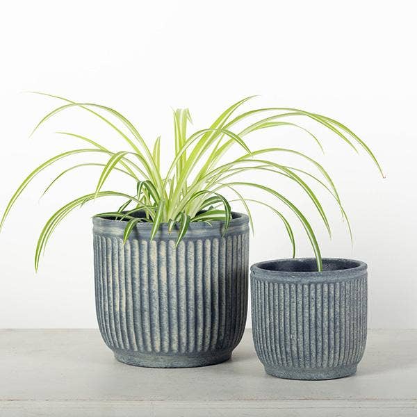 Textured Flower Pots