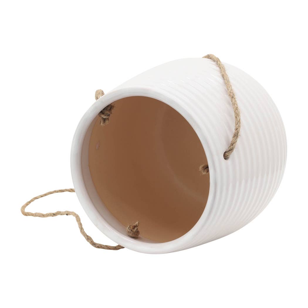 Ceramic Rope Hanging Planter