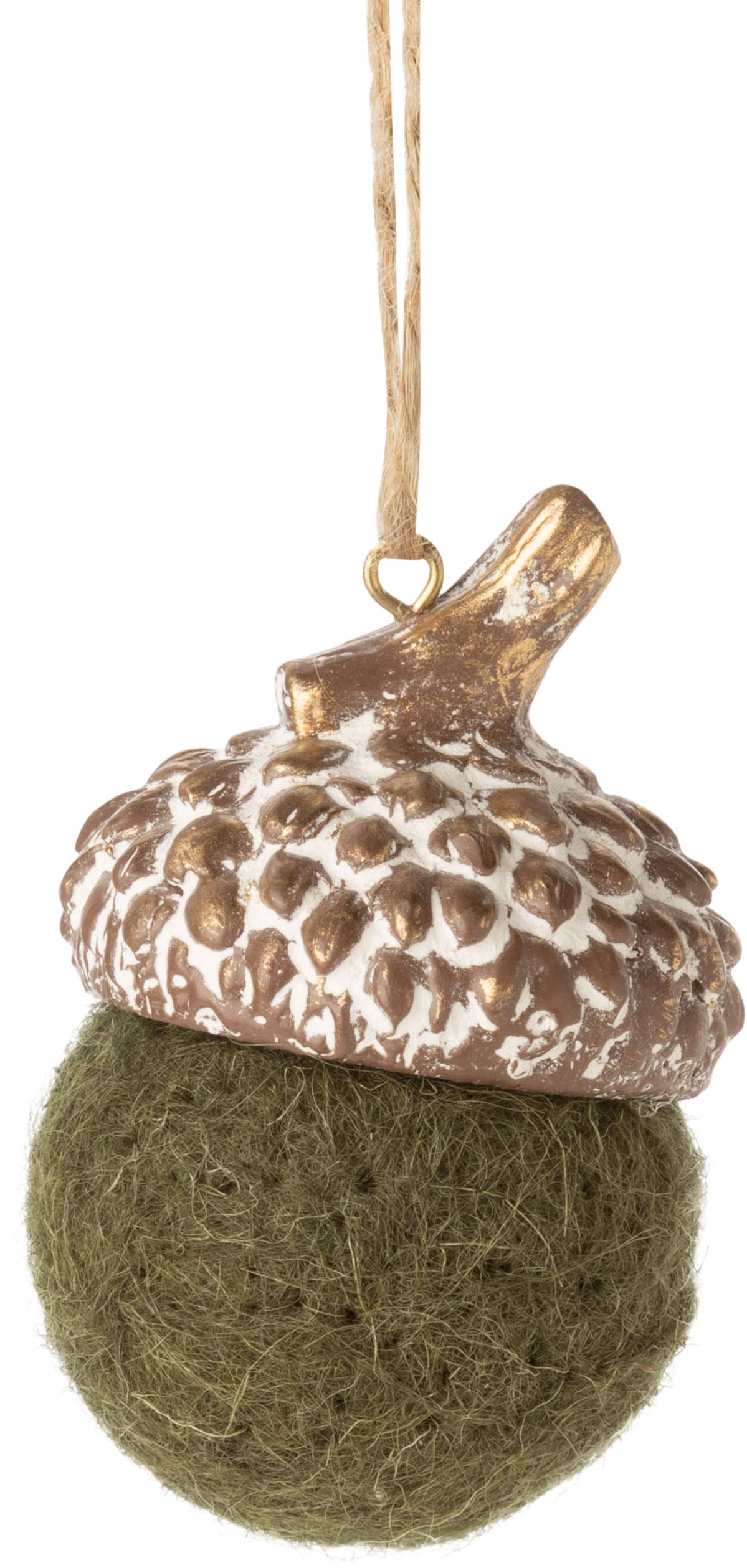 Wool Acorn Ornament