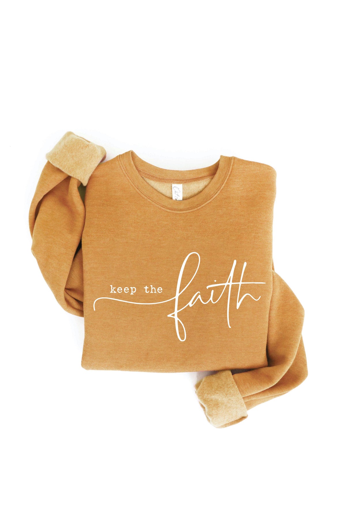 KEEP THE FAITH Graphic Sweatshirt