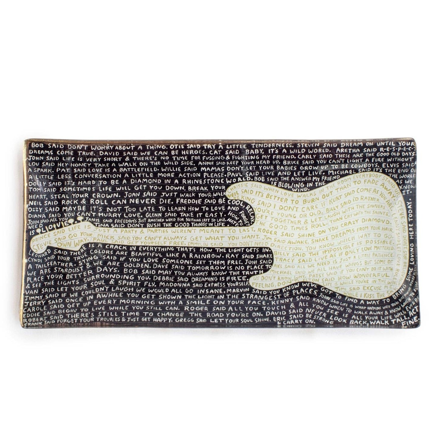 Legends Small Rectangle Plate