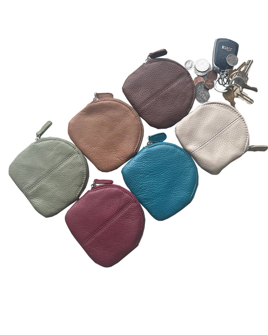 Leather Coin Bag