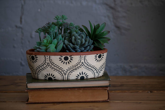 Oval Terracotta Planter