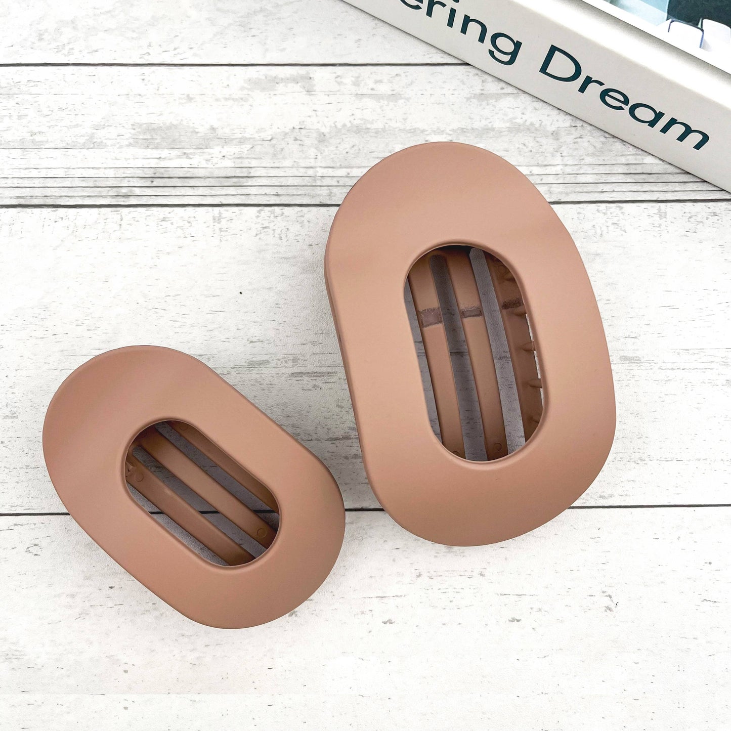 Flat Oval Hair Clip