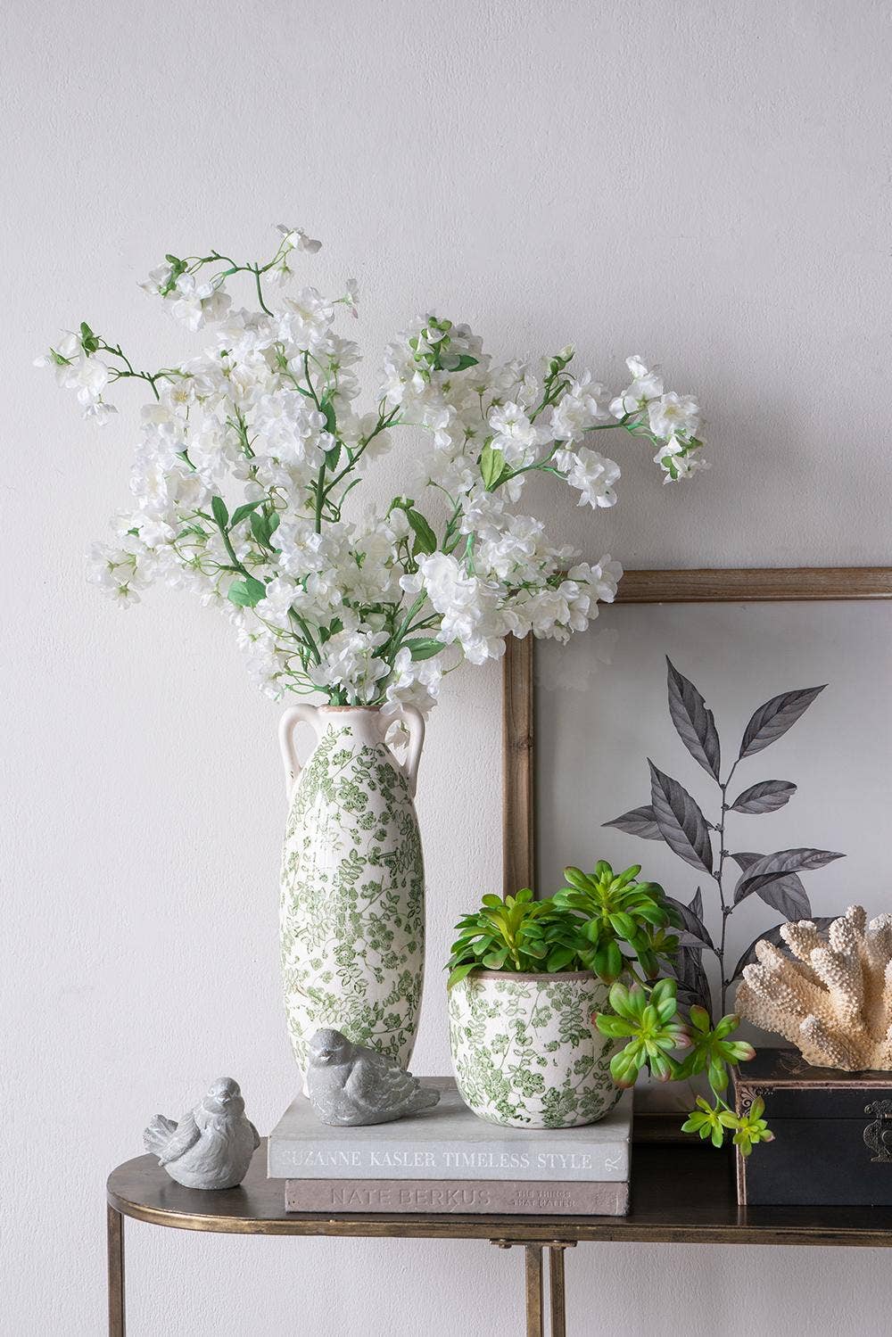 Sage Blossom Planter - Large